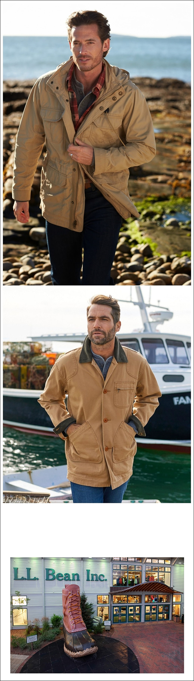 L.L.BEAN MEN JACKETS
